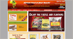 Desktop Screenshot of myafricanfoodstore.com